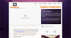 Desktop Screenshot of kadson.co.in